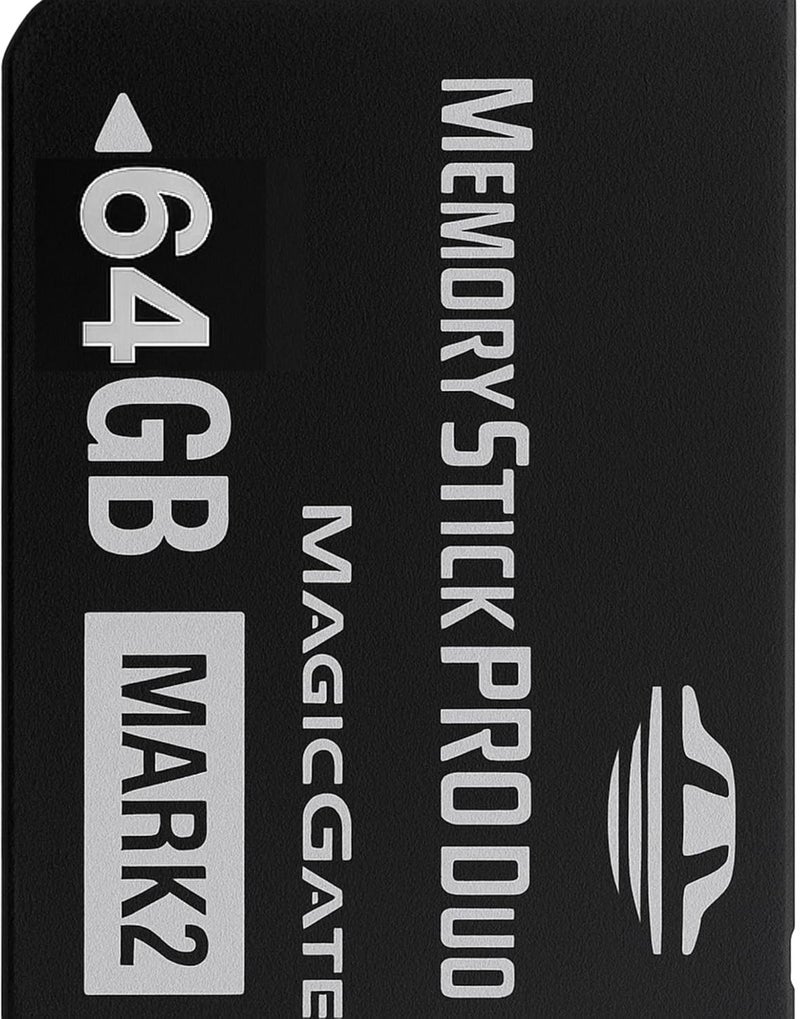 Ekoomar Original 64GB Memory Stick Pro Duo MARK2 - Compatible with PSP1000/2000/3000, DSLR Burst Shooting, MagicGate | High-Speed Read/Write Memory Stick Duo Card for PSP Memory Stick & Cameras - Image 1